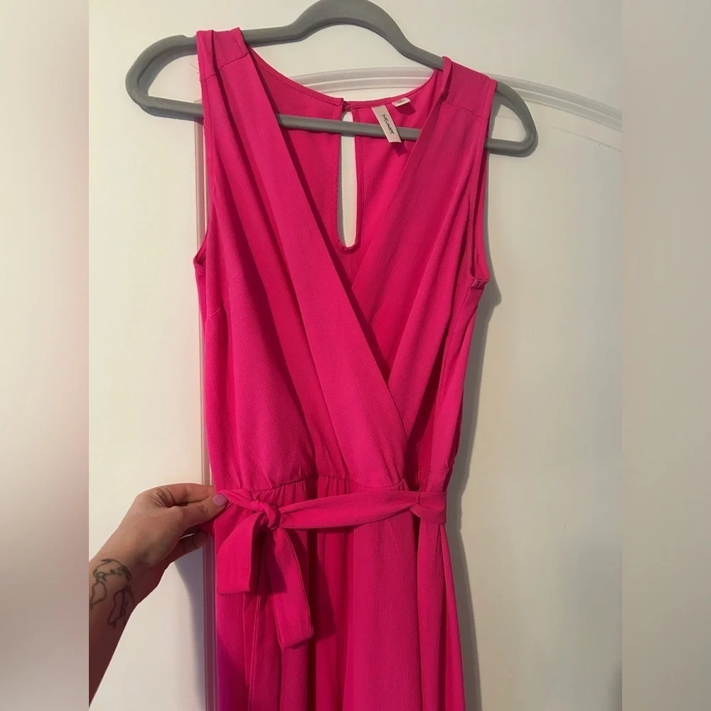 Tacera Vibrant Pink Jumpsuit Size Medium - Picture 2 of 6